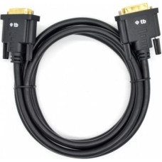 TB DVI cable M 24 + 1 1.8 m. Black, gold plated