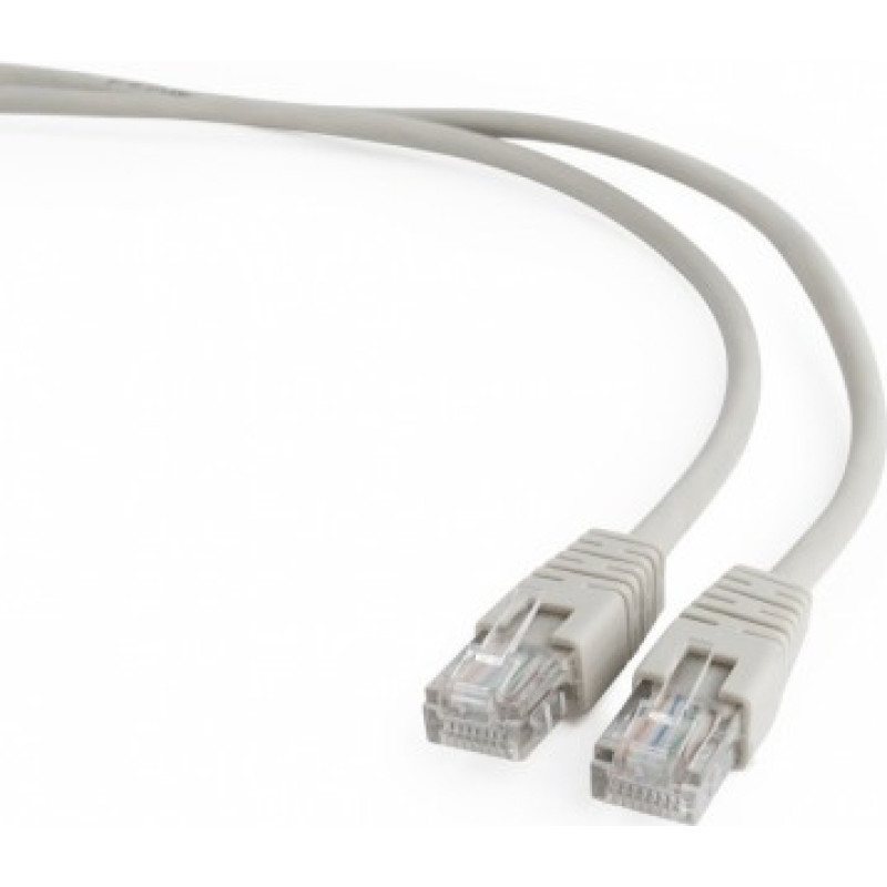 Gembird Patchcord cat, 5e flooded shell 1.5M grey