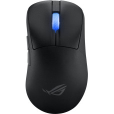 Asus ROG Keris II Ace Wireless AimPoint Black pele Speļu Labā roka RF Wireless + Bluetooth + USB Type-A Optisks 42000 DPI