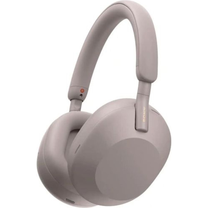 Sony WH-1000XM5 Bluetooth Wireless Over-Ear Headphones, BT 5.0, TWS, Noise Cancelling, Pink EU