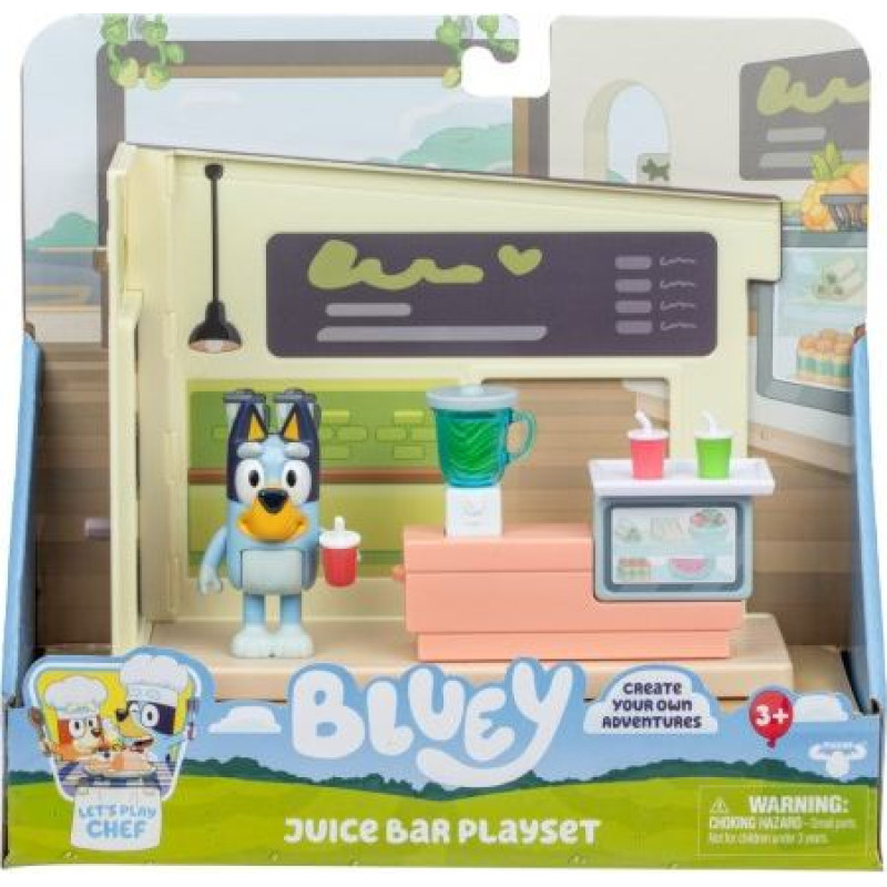 Tm Toys Figures set Bluey Mini Juice Shop
