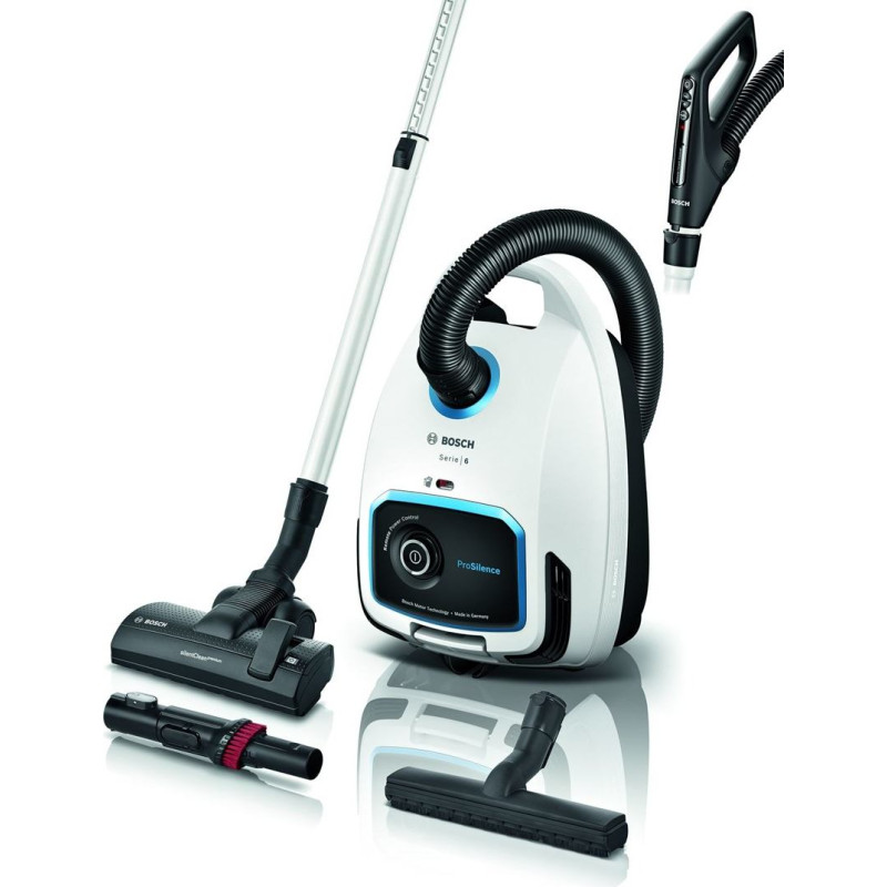 Bosch Serie 6 BGB6SIL1 vacuum 4 L Cylinder vacuum Dry 700 W Dust bag