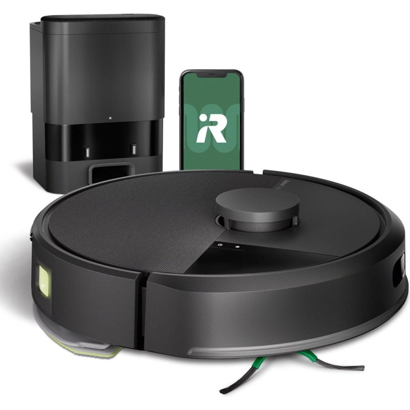 Irobot Roomba 105 Combo Robot + AutoEmpty Black