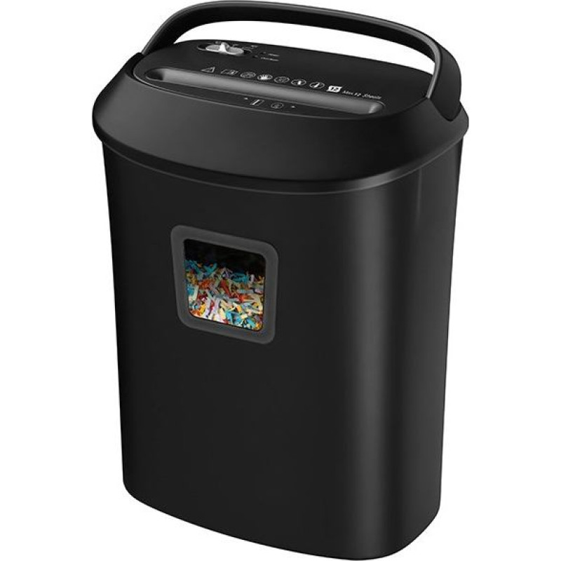 Tracer FileCrusher Paper Shredder, Black