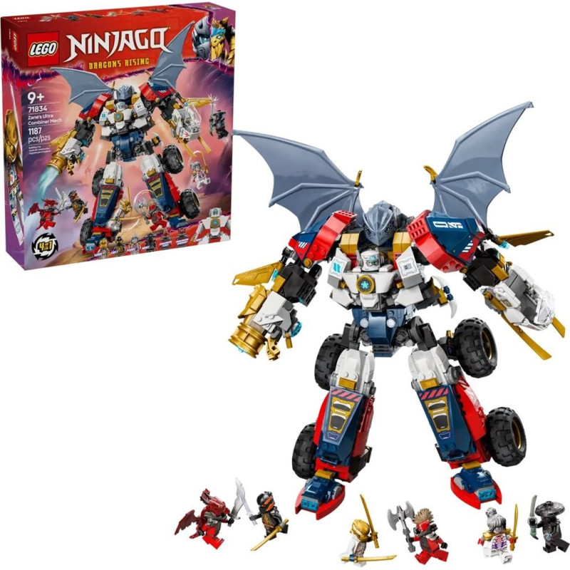 Lego NINJAGO 71834 Zane's Ultra Combiner Mech