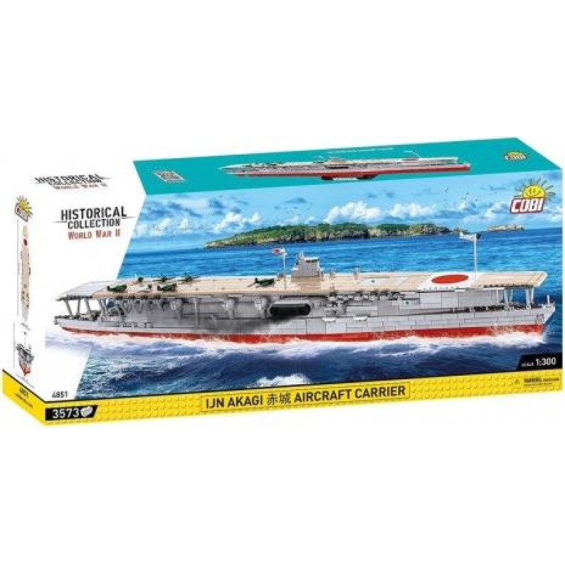 Cobi Klocki Klocki IJN Akagi Aircraft Carrier 3573 klock&oacute;w