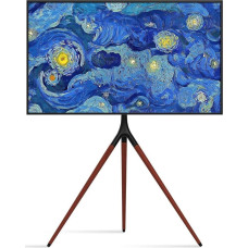 Techly Floor stand for TV 45-65 inches, 32 kg wood