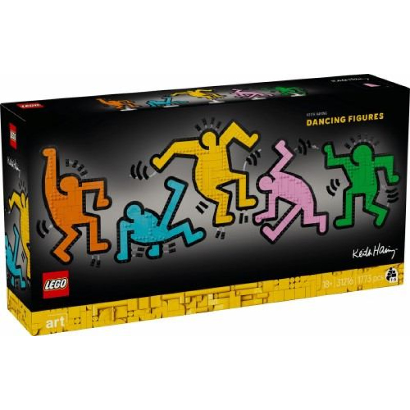 Lego Bricks ART 31216 Keith Haring - Dancing Figures