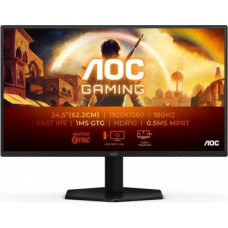 AOC Monitor 25G42E 24.5 inches 180Hz Fast IPS HDMI DP