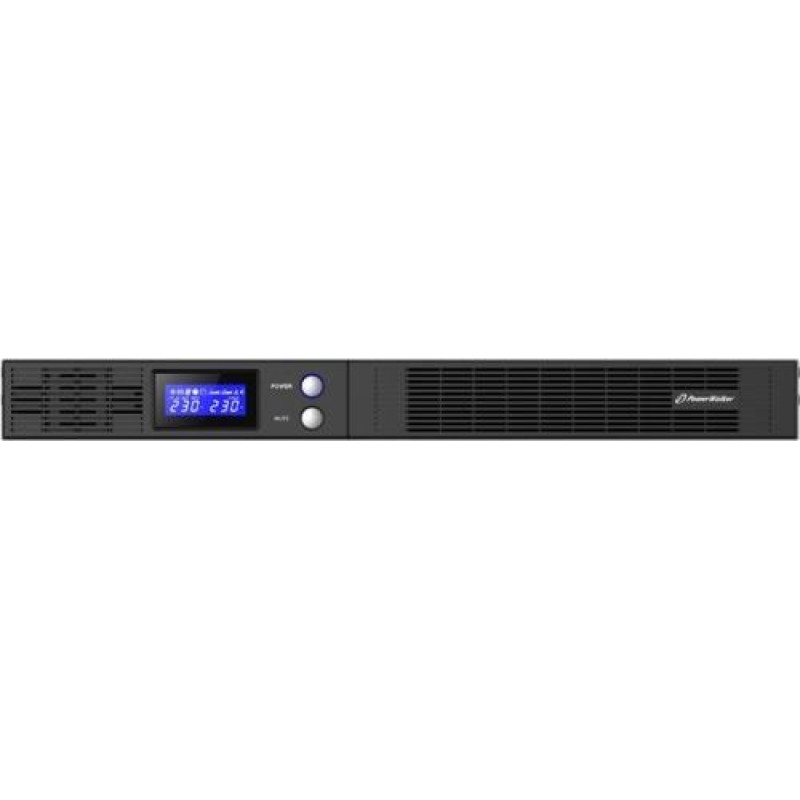 Powerwalker UPS Line-In 500VA 1RU 4x IEC Out, USB HID/RS-232, Rack 19