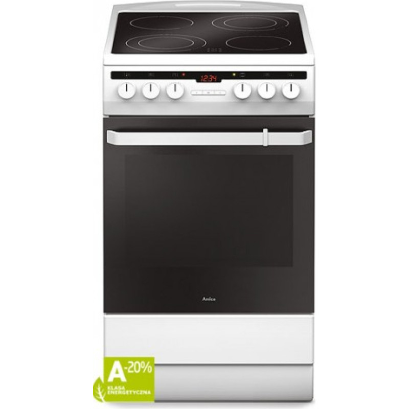 Amica Ceramic cooker 58CE3.315HTaQW