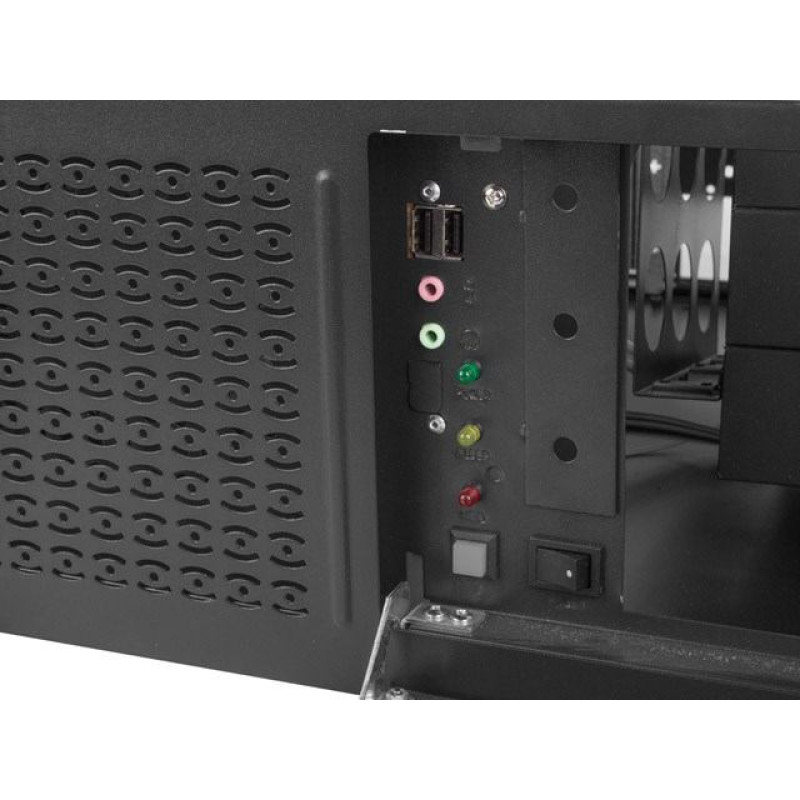 Lanberg Rackmount server ATX chassis 450/08 19''/4U