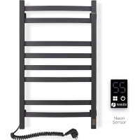 Navin Electric towel warmer Avalon 480*800 Sensor, left-hand, black, 12-203153-4880.