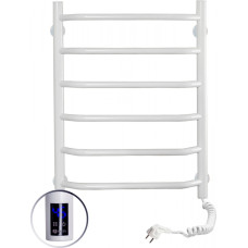 Navin Electric towel warmer, Blue, 480*600, with sensor and timer, right-hand version, 12-006033-4860.