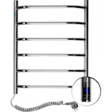 Navin Electric towel warmer, Blue, 480*600, with sensor and timer, left, 10-006133-4860.