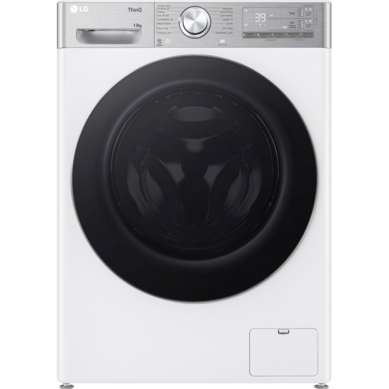 LG Washing machine, F4WR913P3WA, 13 kg.