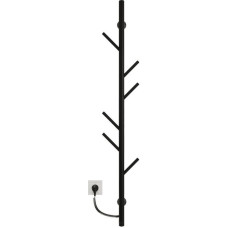 Kosser Towel warmer, Stijka 1200x30 ELR, black, round, adjustable.