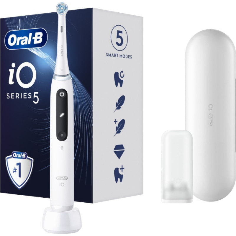 Oral-B Electric toothbrush iO5 iOG5.1A6.1DK, white, 4210201415343