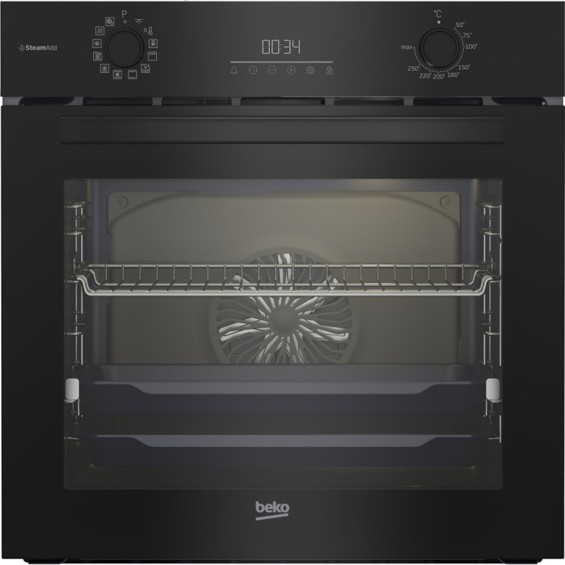Beko Built-in oven BBIS17300BCS, black color.