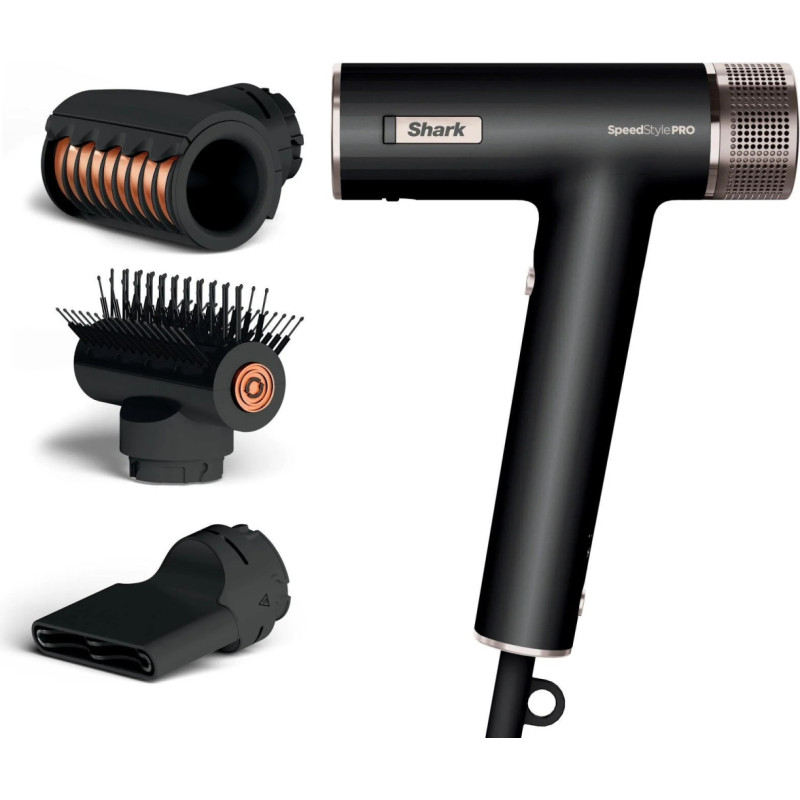 Shark Hair dryer SpeedStyle Pro 3-in-1 HD731EU, 1750 W, black.