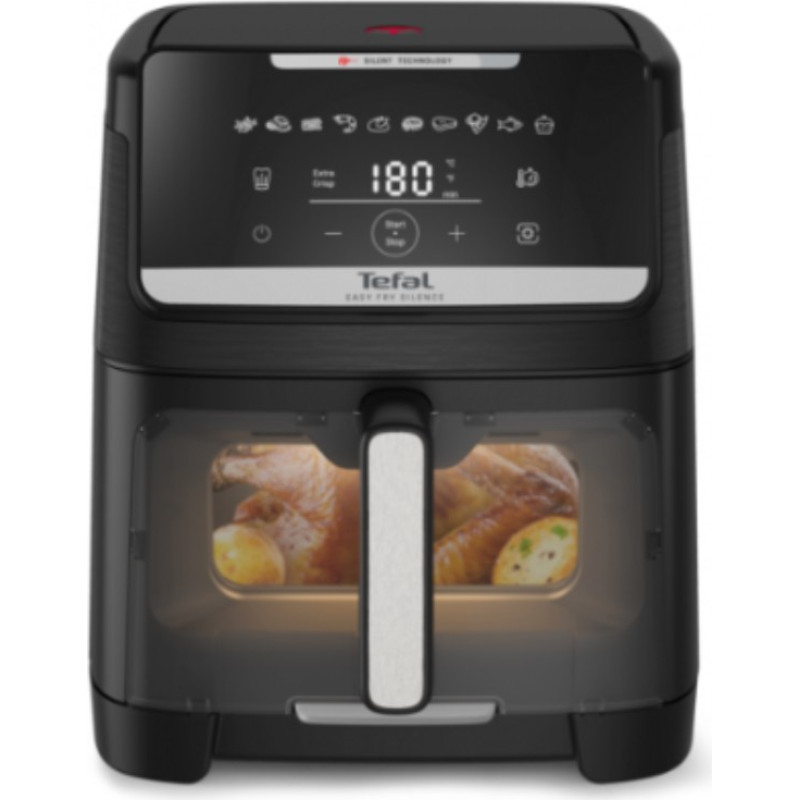 Tefal Hot air fryer Easy Fry Silence XXL, EY8468E0, 1800 W, 7 L