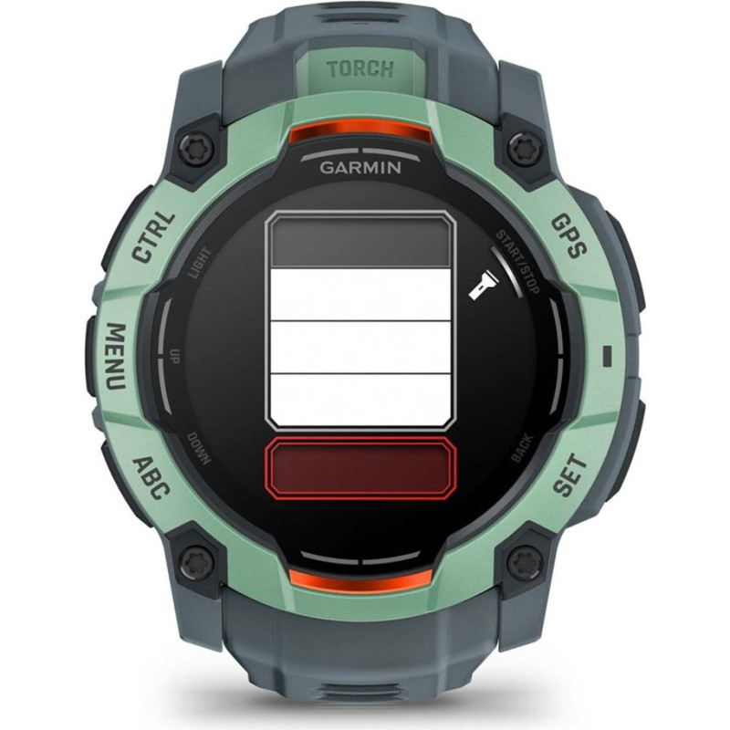 Garmin Instinct 3 AMOLED 3.3 cm (1.3") 50 mm Digital 416 x 416 pixels Touchscreen Green GPS (satellite)