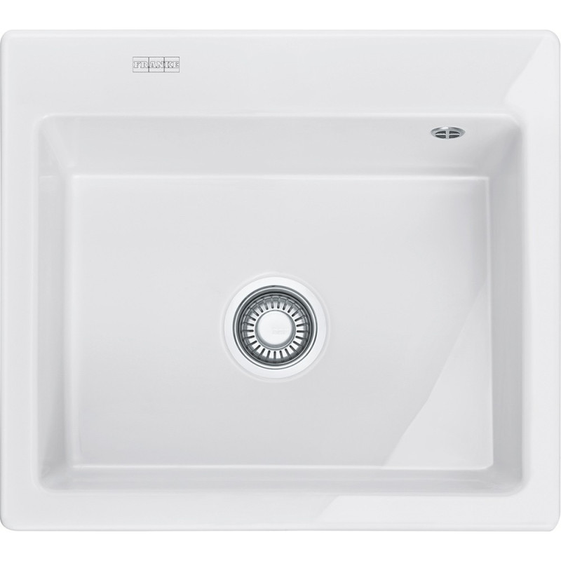 Franke Mythos MTK 610-58, white 124.03335.706