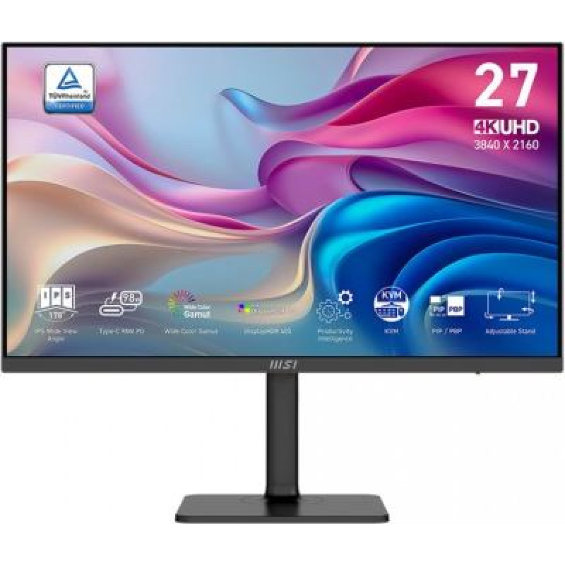 MSI Monitor Modern MD272UPHG 27 LED/UHD/Flat/60Hz/Black