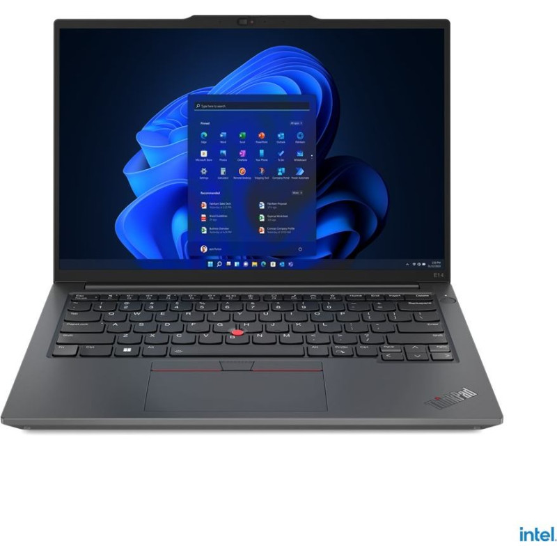 Lenovo ThinkPad E14 Gen 5 (Intel) Intel&reg; Core&trade; i5 i5-1335U Laptop 35.6 cm (14") Touchscreen WUXGA 16 GB DDR4-SDRAM 512 GB SSD Wi-Fi 6 (802.11ax) Windows 11 Pro US English Black, Graphite New Repack/Repacked