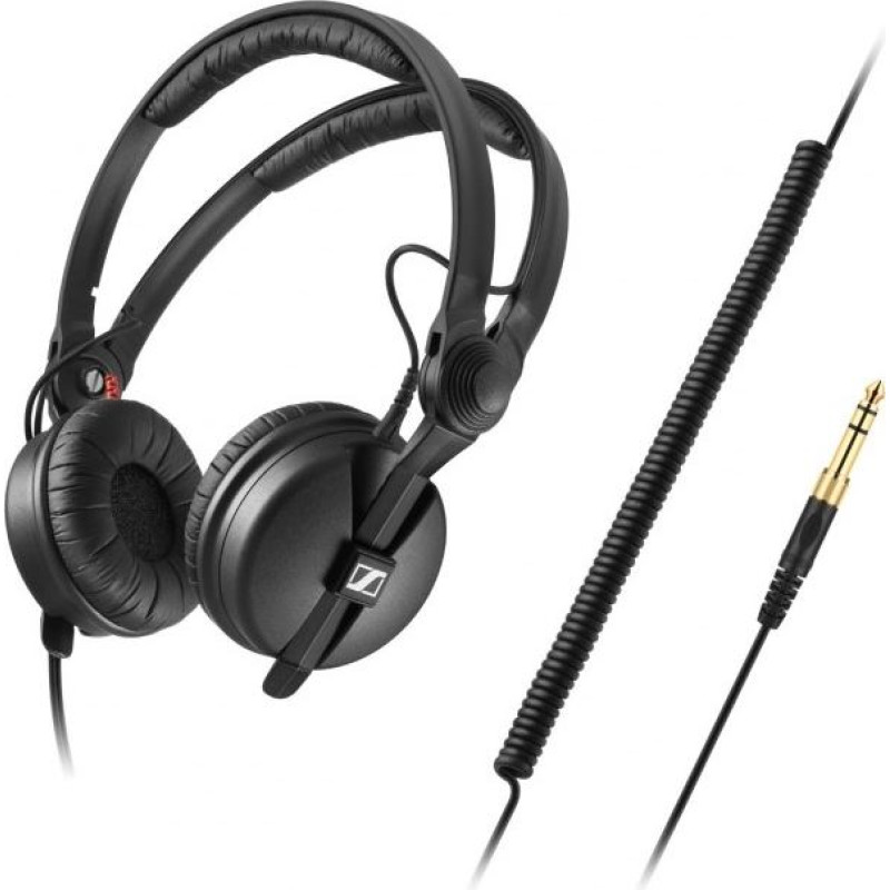 Shure Sennheiser HD 25 Plus professional wired closed-back headphones