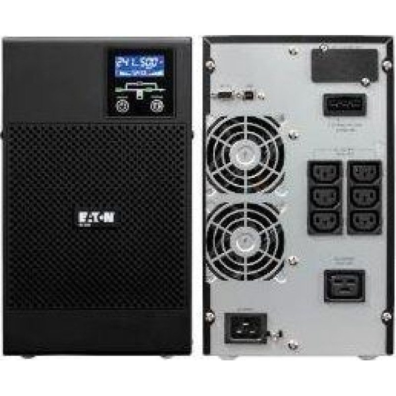 Eaton 9E3000I uninterruptible power supply (UPS) Double-conversion (Online) 3 kVA 2400 W 7 AC outlet(s)