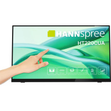 Hannspree HT220CUA monitor komputerowy 54,5 cm (21.4'') 1920 x 1080 px Full HD LED Ekran dotykowy Czarny