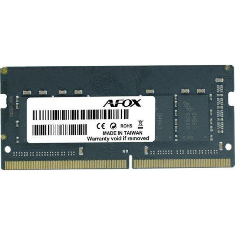 Afox SO-DIMM DDR4 8G memory module 2666 MHz