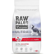 Vetexpert RAW PALEO Ultra Medium&Large Puppy Beef - dry food for puppies - 10 kg