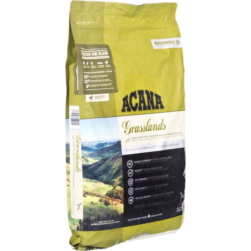 Acana Highest Protein Grasslands - dry dog food - 6kg