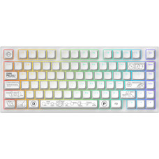 Dark Project ALU81A Terra Nova White, G3MS Moonstone Switch, RU