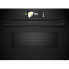 Bosch Įmontuojamoji kompaktinė orkaitė su mikrobangų funkcija Bosch CMG978NB1