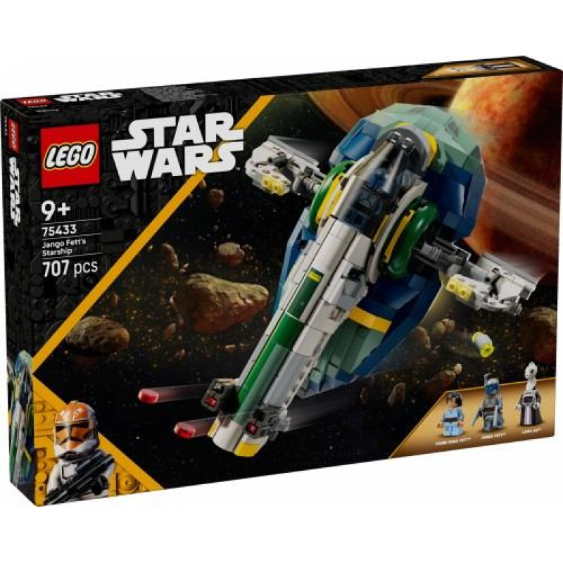 Lego Klocki Star Wars 75433 Statek kosmiczny Jango Fetta