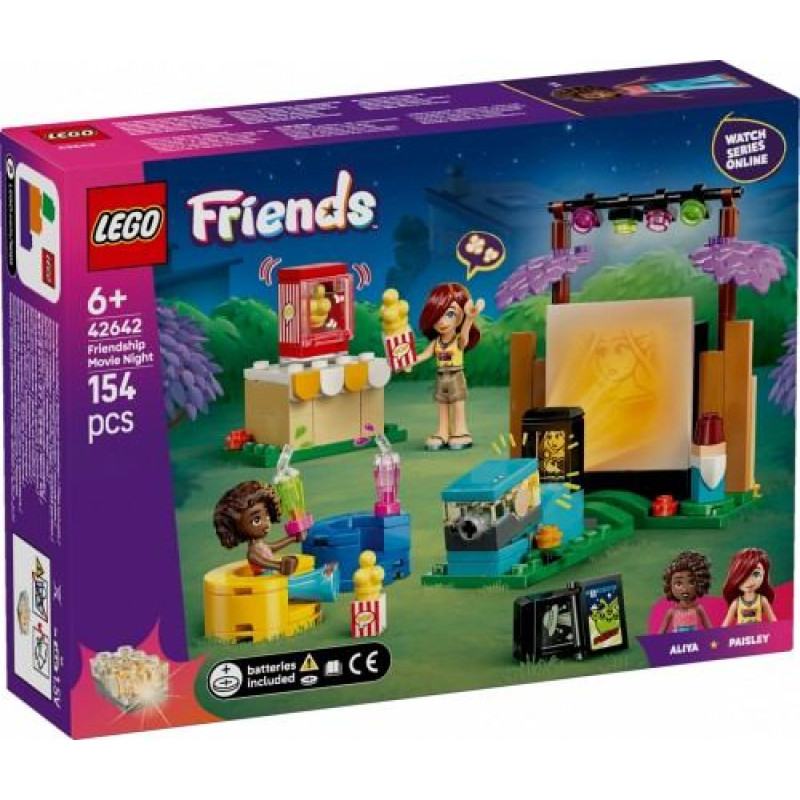 Lego Klocki Friends 42642 Maraton filmowy przyjaciółek