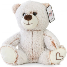 Daffi Mascot Sitting bear with heart