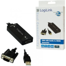 Logilink VGA with Audio to HDMI Converter
