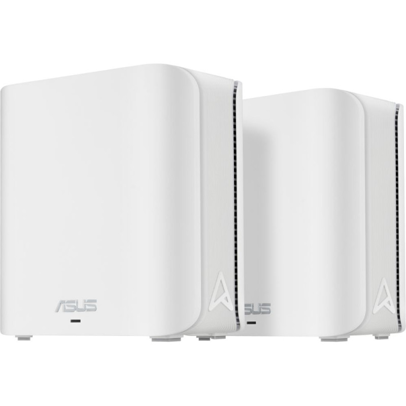 Asus ZenWiFi BD4 (2-pack EU+UK) Divkār&scaron;ā frekvenču josla (2.4 GHz / 5 GHz) Wi-Fi 7 (802.11be) Balts Iek&scaron;ējs