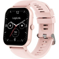 Logilink Smartwatch LCD, BT5.2 IP68, pink