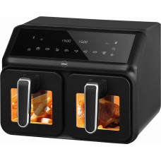 Eldom Double fat-free fryer, 2200 W, capacity 8 l, LED display
