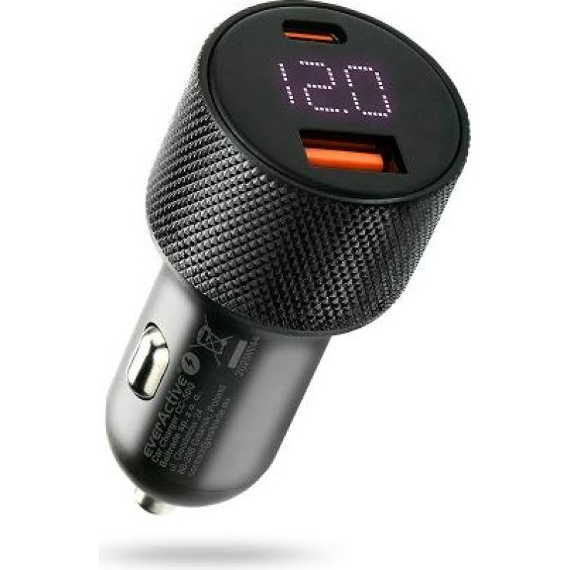 Everactive Car charger CC-50Q QC3. 0 75W