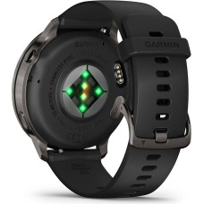 Garmin Venu 4 3.56 cm (1.4") AMOLED 45 mm Digital 454 x 454 pixels Touchscreen Black Wi-Fi GPS (satellite)
