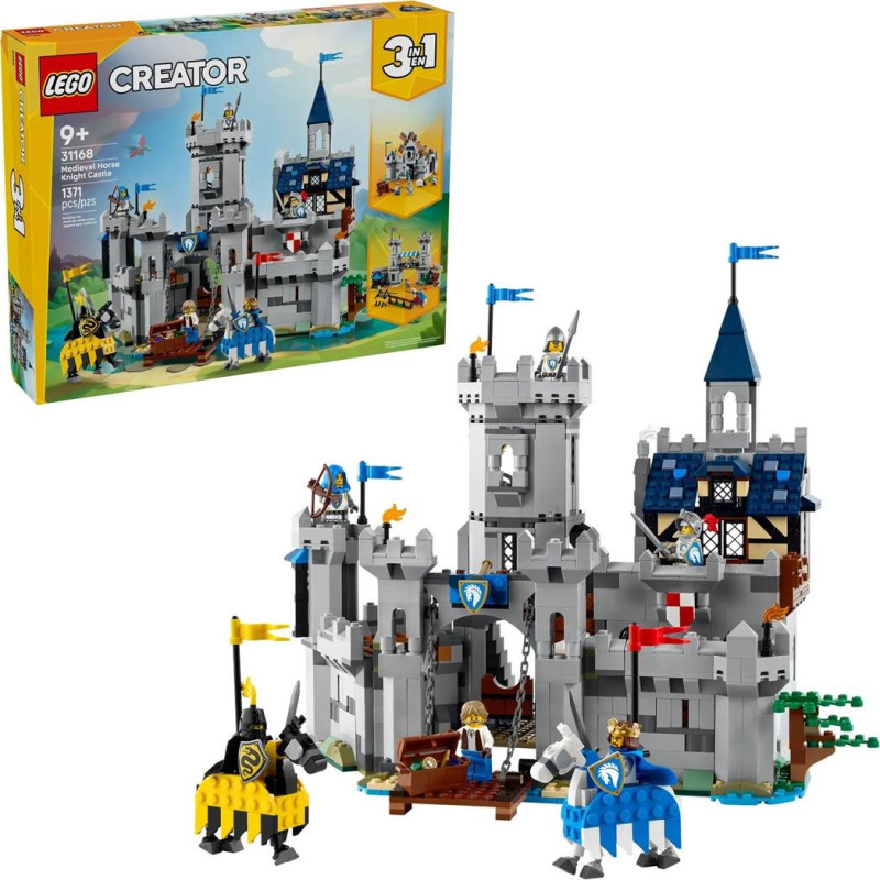 Lego CREATOR 3 IN 1 31168 Medieval Horse Knight Castle