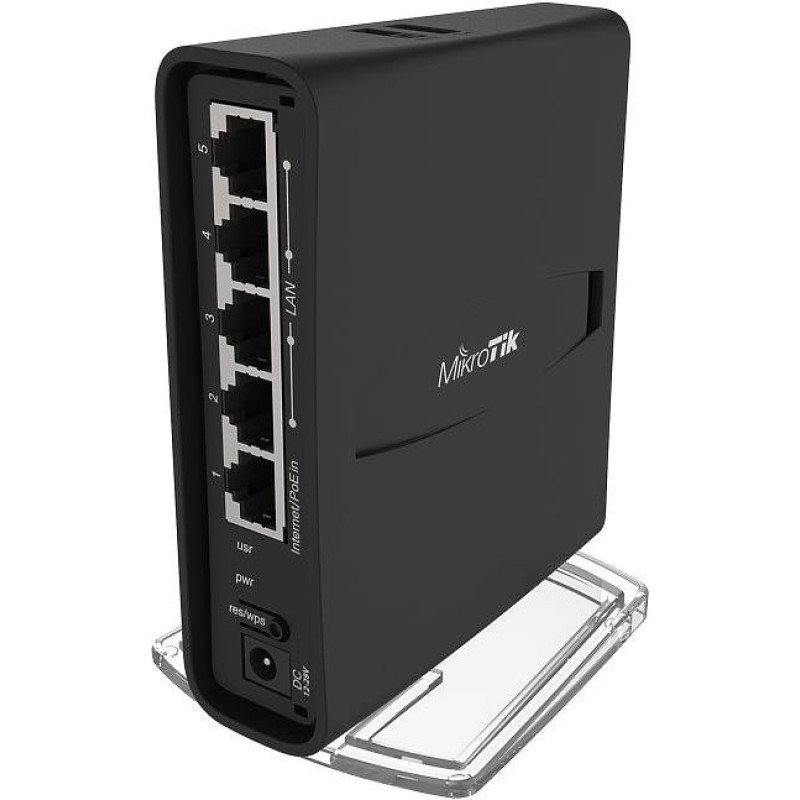 Mikrotik hAP ac&sup2; 1167 Mbit/s Black Power over Ethernet (PoE)