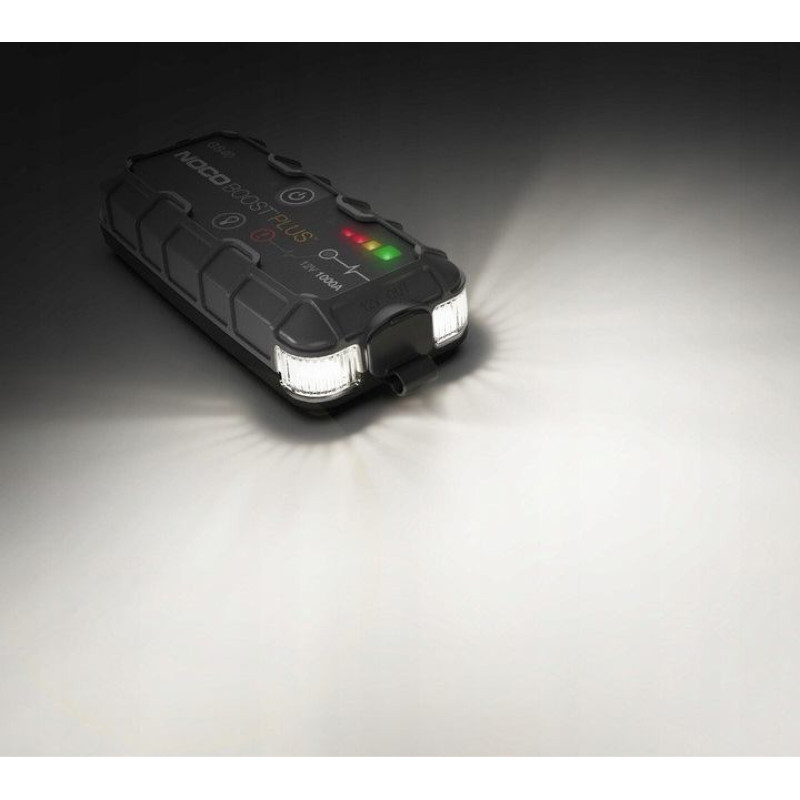 Noco GB40 Boost 12V 1000A Jump Starter starter device with integrated 12V/USB battery