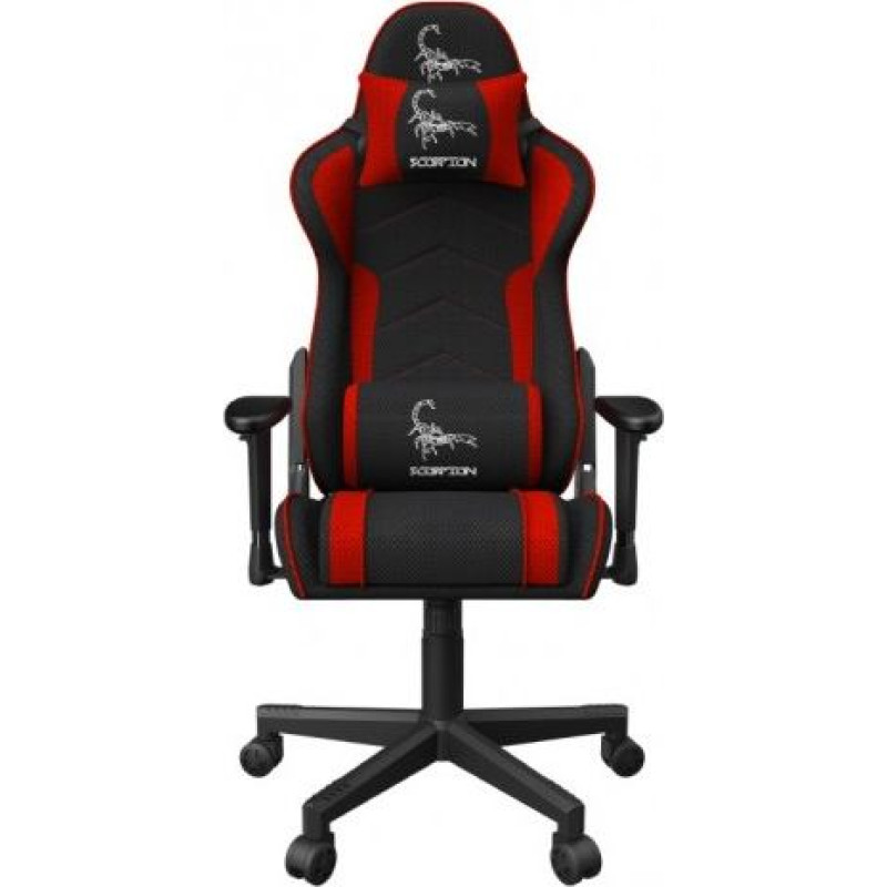 Gembird Gaming chair black-red